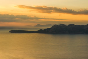 Blick vom Cap Formentor morgens nach Osten